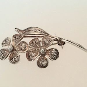 Antique/Vintage 800 Silver Brooch.